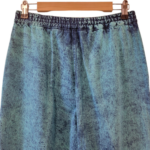 Vintage Teal Sundance 80's Acid Wash Denim Mom High Rise Pants Jeans Women's M - Picture 8 of 12